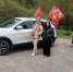 В Серпухове прошел  автопробег, приуроченный к 79-й годовщине Победы в Великой Отечественной войне - Smitanka.Ru