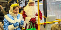 Подмосковные автобусы будут заряжены новогодним настроением - Smitanka.Ru