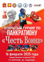 Турнир по панкратиону «Честь воина» пройдет в Серпухове