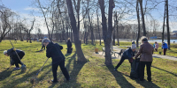 В серпуховском парке «Жемчужина» прошёл субботник с участием «Здорового Отечества» - ОТВ-Серпухов
