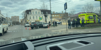 На центральной улице Серпухова произошло серьёзное ДТП - ОКА-ФМ