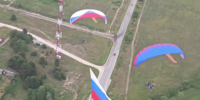 Большой триколор развернули над Серпуховом в День России - Smitanka.Ru