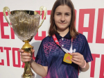 Серпуховская теннисистка стала чемпионкой народных игр в Москве