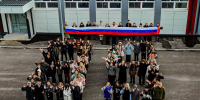Флешмоб «89 регионов» прошёл в серпуховской школе - ОТВ-Серпухов