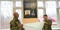 Портреты 12 погибших участников СВО разместили на Стене Памяти в Пущино - ОТВ-Серпухов
