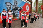 Празднование Дня Победы завершилось танцевальным флэшмобом в Серпухове